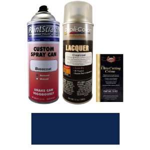  12.5 Oz. Deep Ocean Blue Metallic Spray Can Paint Kit for 