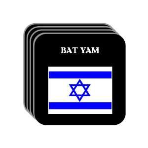  Israel   BAT YAM Set of 4 Mini Mousepad Coasters 
