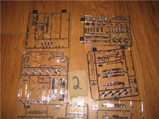   of model car parts new old stock factory rejects parts missing 1/24