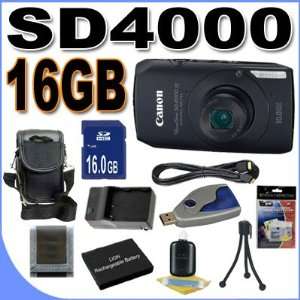 Canon PowerShot SD4000IS 10 MP CMOS Digital Camera W/3.8X 