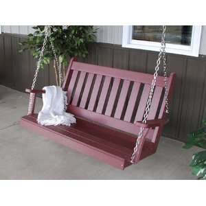  Amish Living 4 Traditional English Poly Swing Patio 