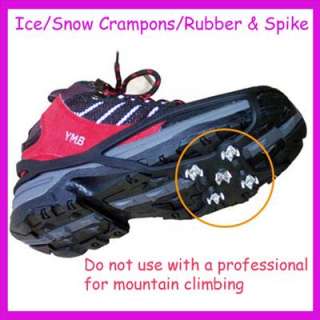 New Spiker Ice&Snow Footwear Crampons/Shoe Grip Size XL  