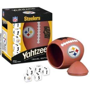  Yahtzee NFL Travel Edition   Pittsburgh Steelers Sports 