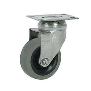   Steel Swivel Plate Caster 4 Tpr Wheel Industrial & Scientific
