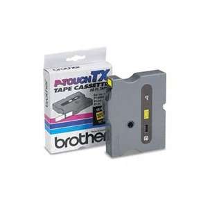   BRTTX6311 Brother® P Touch® CARTRIDGE,TP1/2BK ON YEL Electronics