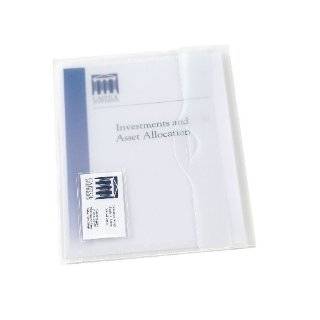  Translucent Document Wallets, Matte Finish, Clear AVE72278 