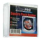 SQUARE HOCKEY PUCK ULTRA CLEAR DISPLAY CASE HOLDER ULTRA PRO 