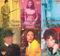 THE AVENGERS DIANA RIGG TV RARE 6 CARD CHASE SET FOIL  
