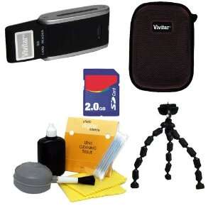  Vivitar 2GB Accessory Bundle for Canon PowerShot SD780IS 