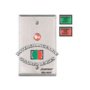 Securitron   Push Button Alternate   Single Gang   PB3A  