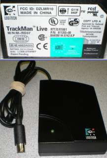 Logitech M RD37 TrackMan Live Receiver  