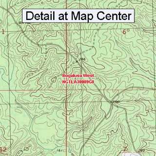   Map   Bogalusa West, Louisiana (Folded/Waterproof)