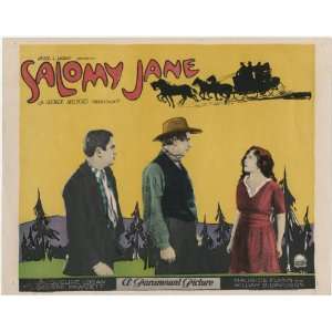  Reprint Jesse L. Lasky presents Salomy Jane. 1923