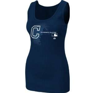   Indians Navy Womens 2012 AC Change Up Tank Top