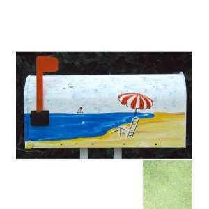  Beach Chair Mailbox (Green) (9H x 6.85W x 20D) Patio 
