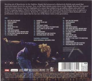 Simply Red Farewell Live At Sydney Opera House CD+DVD  