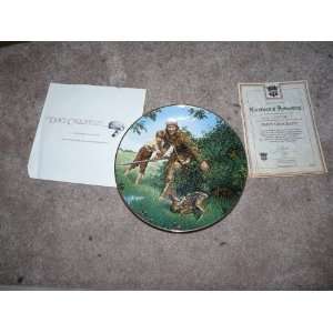 Crown Parian Davy Crockett Collectible Plate w/ Certificate of 