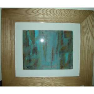  Original Framed Artwork Earthtones 21 X 25 Framed 