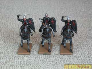 20mm Plastic WDS painted Templar Knights Medieval b61  
