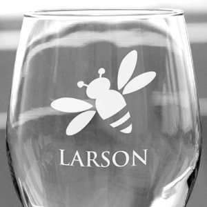  Bee Wine Glass