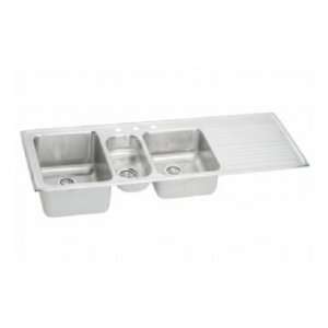   Elkay ILGR6022L3 top mount triple bowl kitchen sink