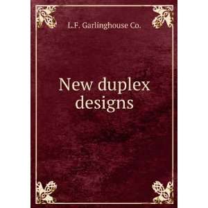  New duplex designs L.F. Garlinghouse Co. Books