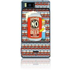  Skinit Protective Skin for DROID X   Homer   No Function Beer 