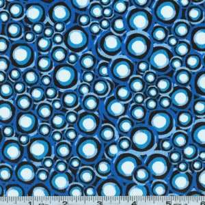   Pebbles Blue Fabric By The Yard mark_lipinski Arts, Crafts & Sewing