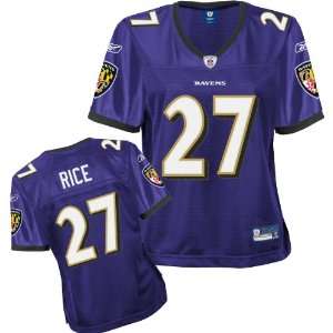   Baltimore Ravens Ray Rice Womens Premier Jersey