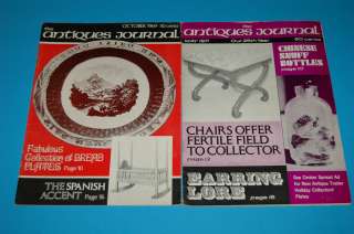 The Antiques Journal 20 issues from 1969, 1970 and 1971  