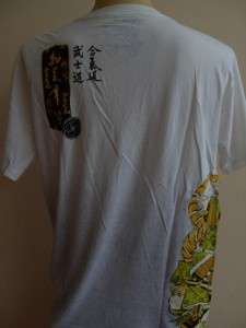 Emperor Eternity Samurai Tattoo T shirt White M L XL  