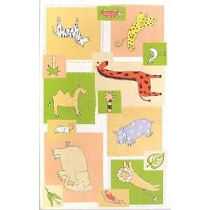   and Green and Yellow Kids Room 47 x 77 Area Rug
