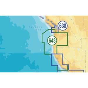  New MAP, CALIFORNIA & OREGON   CF643P Electronics