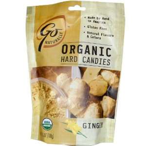 Go Naturally Organic Hard Candies Ginger Grocery & Gourmet Food
