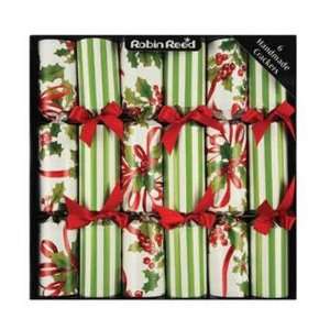  6 x 12 Holiday Holly Christmas Crackers