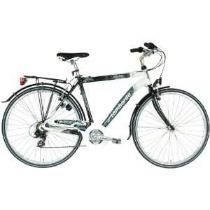  Lombardo Mens Visoke 270 Bike (Black/White, 28 Inch x 21 