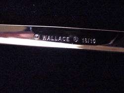WALLACE GOLDEN CORSICA STAINLESS OVAL SOUP SPOON(S)  