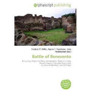  Battle of Benevento (9786132680815) Books