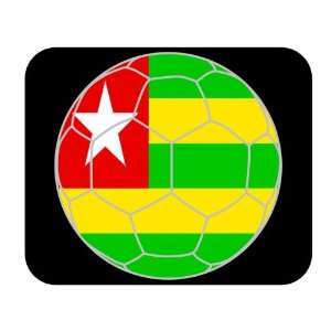  Togolese Soccer Mouse Pad   Togo 