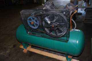 Made in 2003, CHAMPION 7.5 HP HORIZONTAL AIR COMPRESSOR 208 VOLTS INV 