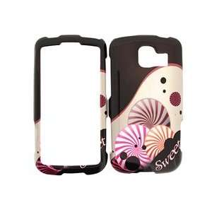  LG Optimus S Black with Pink and Purple Sweet Candy Design 