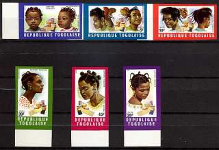 Togolese Republic(Togo)  1970 Hairstyles Imp. MNH  
