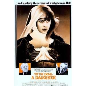 To the Devil, A Daughter   Movie Poster   27 x 40 