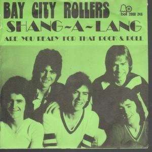   LANG 7 INCH (7 VINYL 45) BELGIAN BELL 1974 BAY CITY ROLLERS Music