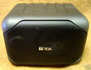 NEW TOA F 5 4 10W Professional Sound Speaker  Black  