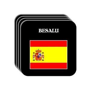 Spain [Espana]   BESALU Set of 4 Mini Mousepad Coasters 