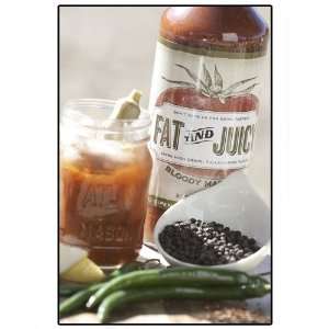 Fat and Juicy Bloody Mary Mix (32 ounce) Grocery & Gourmet Food