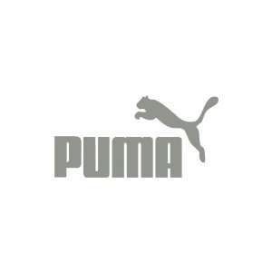  PUMA sneaker logo   Large 8 SILVER Decal   vinyl window 