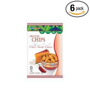 Kays Naturals Protein Chips, Chili Nacho Cheese, 1.2 ounces (Pack of 