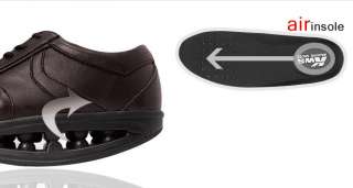 Barefoot Walking New Leather Shoes Black Men KW204b  